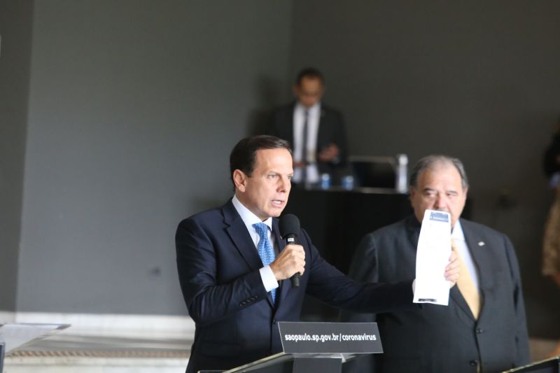 Governo de São Paulo anuncia repasse de R$ 218 mi a 80 cidades mais populosas para combater coronavírus