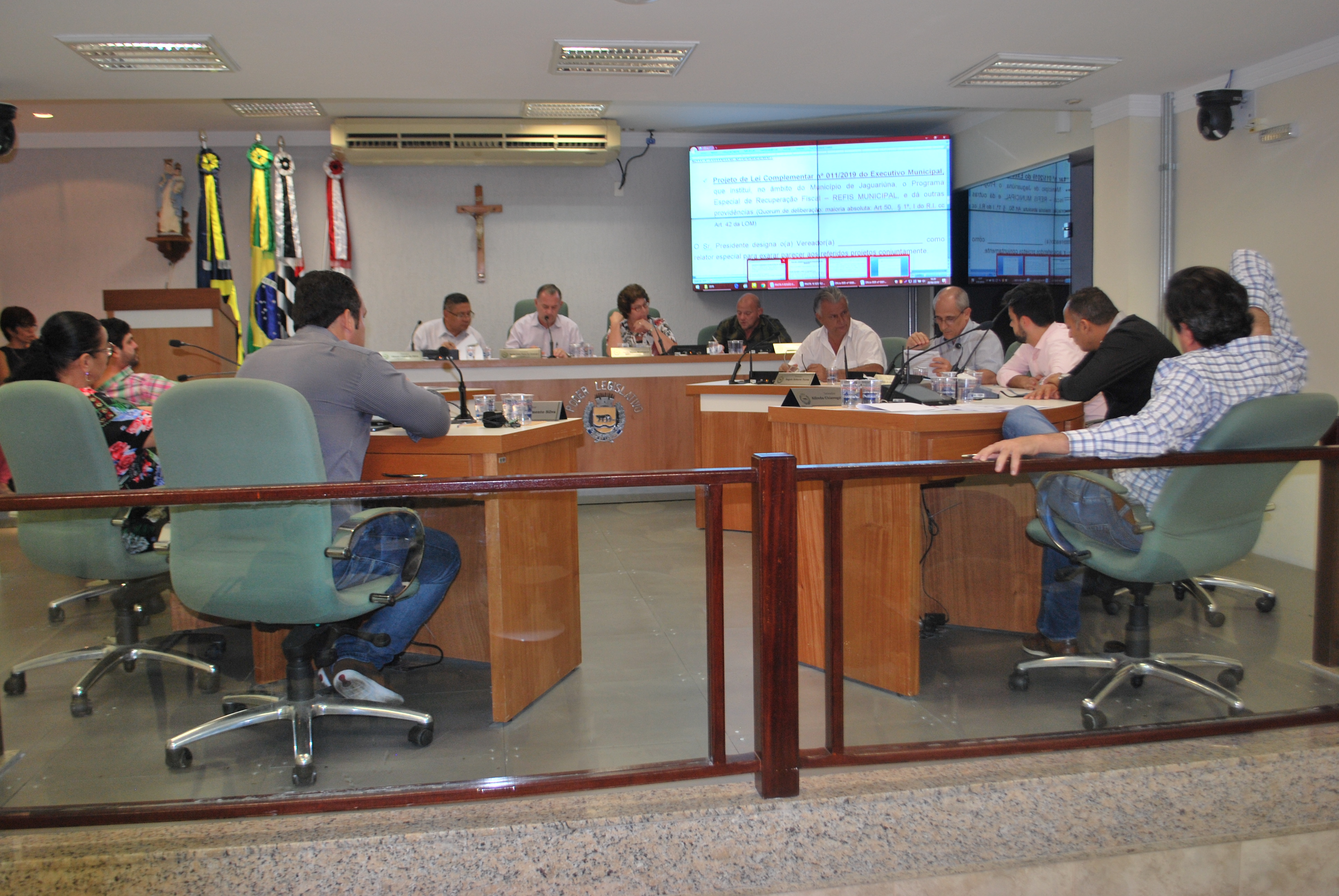 Tranquilidade marca a 22ª sessão ordinária da Câmara Municipal de Jaguariúna