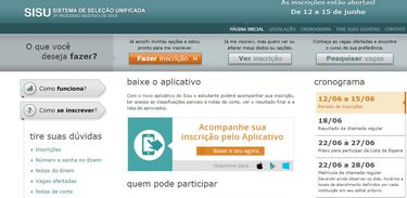 Termina na sexta-feira prazo de inscrição para estudantes do Sisu